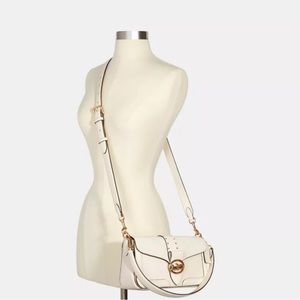 Coach Georgie Shoulder Bag with Rivets